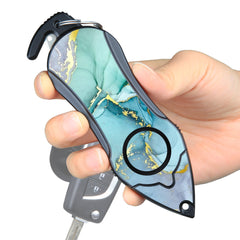 Stinger Personal Safety Alarm Emergency Tool (Green Marble)