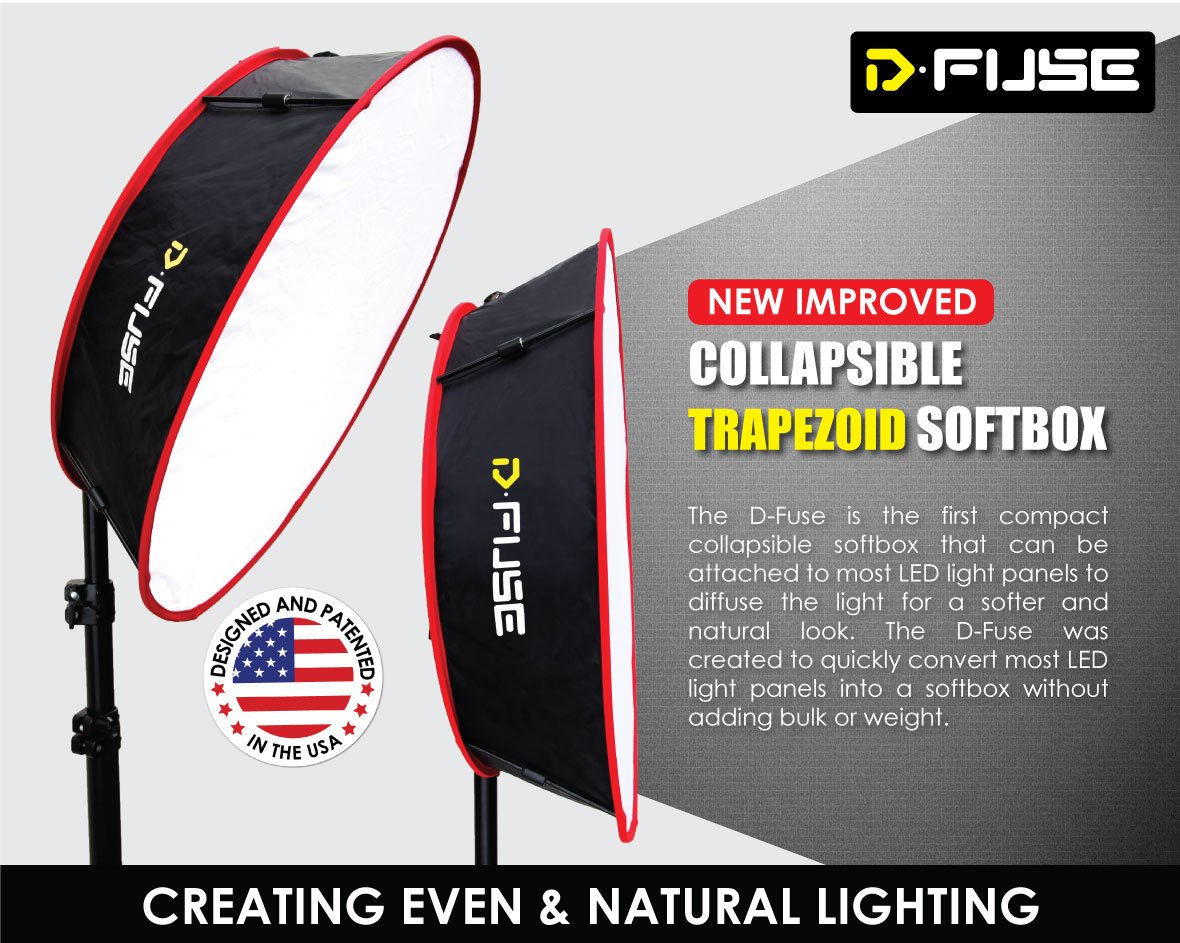 KAMERAR COLLAPSIBLE TRAPEZOID CYLINDER SOFTBOX