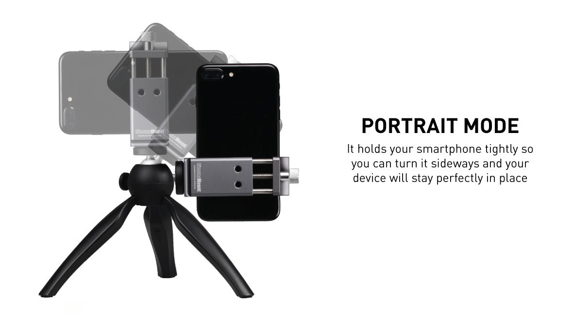 Ztylus Cinema Mount MKIII with Osmo Pocket Clip Kit: Video Stabilizer System for Smartphone and Camera, 3 Cold Shoe Mounts for Accessories, Standard Tripod Thread Mount, Smartphone Rig, Fit Arca Swiss, Solid Aluminum Alloy Grip