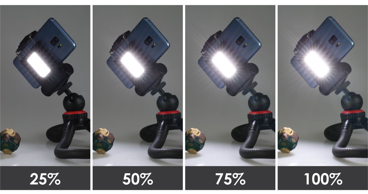 DIMMABLE LED TRIPOD MOUNT LIGHT 