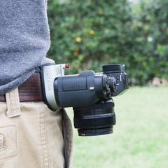 TacDraw Camera Belt Metal Holster