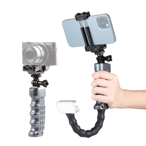Picture of Pistol Grip Plus with Tail for Camera, Smartphone, and Action Camera