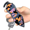 Stinger Personal Safety Alarm Emergency Tool (Camouflage Purple)