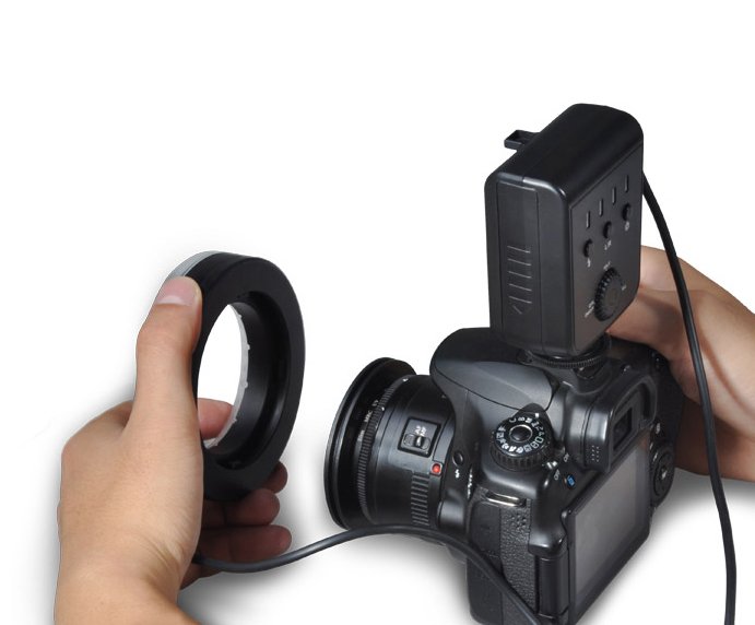 aputure amaran ring flash light