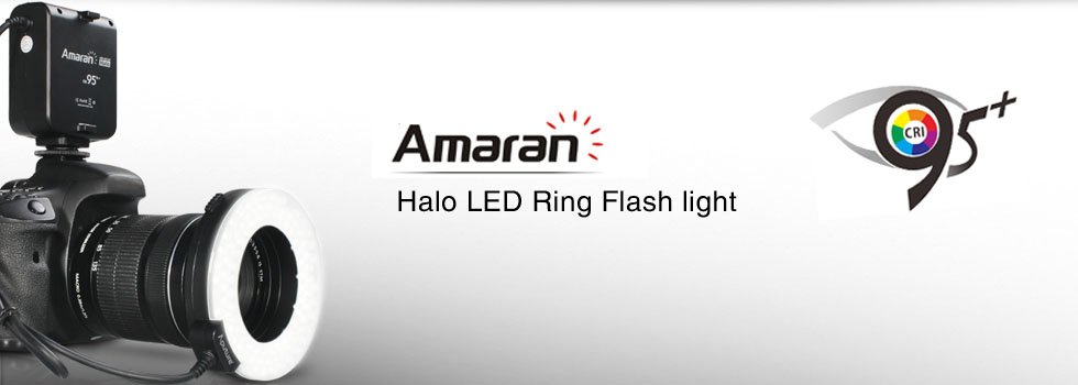 aputure amaran ring flash light