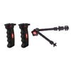 Pistol Grip Camera Handle - (2) w/ 11" Friction Arm